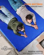 Thick Memory Foam Camping Pad Futon Mattress Full, Portable Floor Sleeping Mat Sleepover Guest Bed Roll Up Mattress for Indoor Outdoor Travel - Image 17