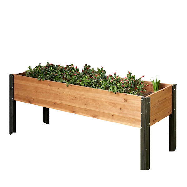 F3C6EECB-82A2-2D60-3903-908F8F33E610 Elevated Outdoor Raised Garden Bed Planter Box 70 x 24 x 29 inch High - Image 1